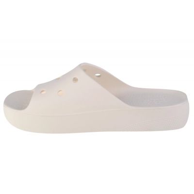 6. Crocs Classic Platform Slide W 208180-100 Flip-Flops
