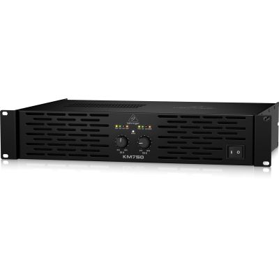 4. Behringer KM750 2.1 Channel Audio Amplifier Black