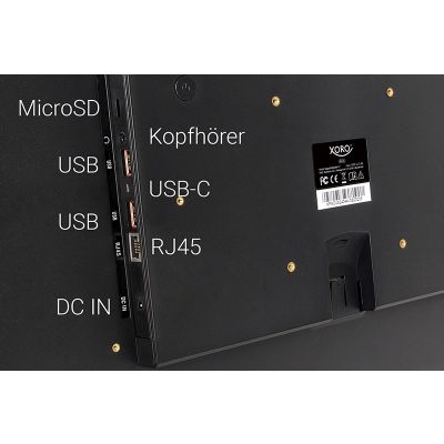 4. Xoro MegaPAD 2404 V7 64 GB 61 cm (24") 4 GB Wi-Fi 6 (802.11ax) Android 13 Black