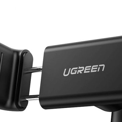 2. Ugreen LP189 60796 Car Phone Holder with Dashboard Buckle - Black