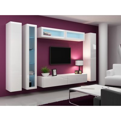VIGO full display cabinet '180' 180/40/30 white/white combination