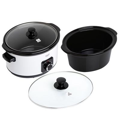 19. Slow cooker ADLER AD 6413w white