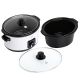 19. Slow cooker ADLER AD 6413w white
