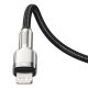 7. Baseus Cafule Series Metal Data USB-C / Lightning 20W PD cable 1 m - black