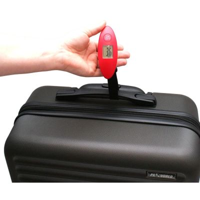 3. 50KG PROWORLD RED LUGGAGE SCALE
