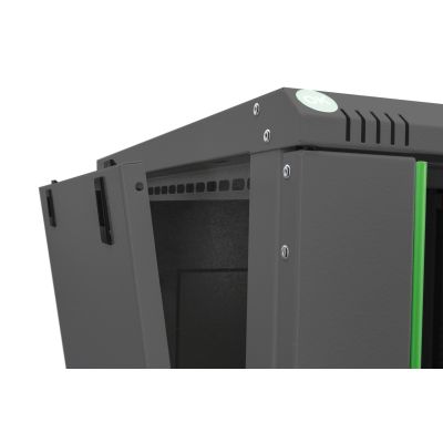 7. Digitus DN1916UECN 16U Rack Wall Mounted Cabinet Black