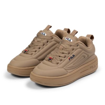 7. Fila Superbubble women's sports shoes beige sneakers fashionable comfortable lightweight