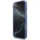 5. Guess 4G Big 4G Classic Logo Big Strap Metal Buttons Case for iPhone 18 Pro Max / 17 Pro Max – blue