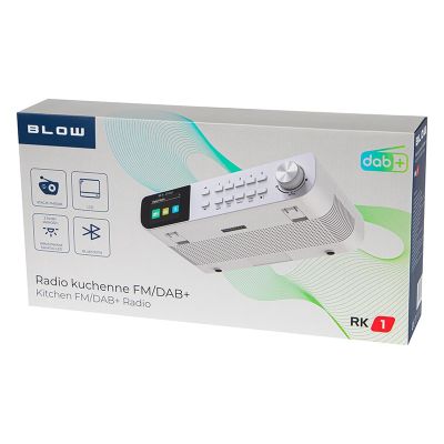 5. BLOW KITCHEN RADIO FM/DAB+ RK1 WHITE