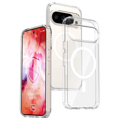 5. 3mk Armor MagCase for Google Pixel 10 / Google Pixel 10 Pro - Transparent