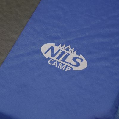 10. NILS CAMP NC4349 Self-Inflating Mat with Pillow Blue-Gray
