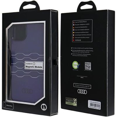 7. Audi IML MagSafe case for iPhone 15 Plus / 14 Plus - blue