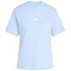 2. Women's adidas Essentials 3-Stripes Cotton T-shirt, light blue KB7119