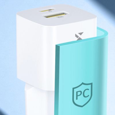 14. Wozinsky WWCEAC GaN USB-A USB-C 33W Wall Charger - White