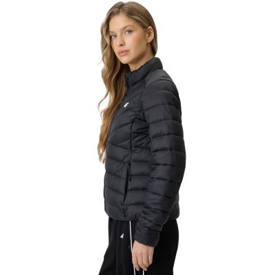 4. Women's jacket 4F F0855 deep black 4FWSS26TDJAF0855 20S