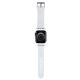 2. Karl Lagerfeld 3D Rubber Karl&Choupette Heads strap for Apple Watch 38/40/41mm - white