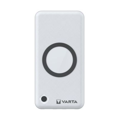 3. Varta 57908 101 111 Power Bank Lithium Polymer (LiPo) 15000 mAh Wireless Charging White