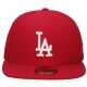 2. New Era League Essential 59Fifty Los Angeles Dodgers Cap 10047498 Red 7 1/4