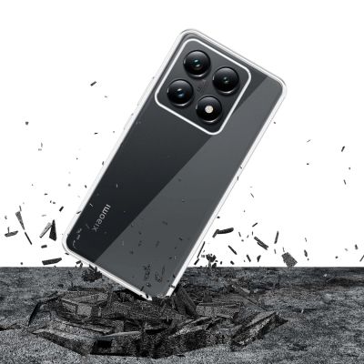 4. 3mk Clear Case for Xiaomi 14T Pro - transparent