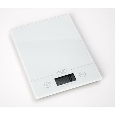 3. Adler AD 3138 white kitchen scale (white color)