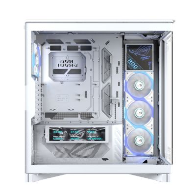 16. Asus ROG CRONOXGR801CURVE TG ARGB WHITE case