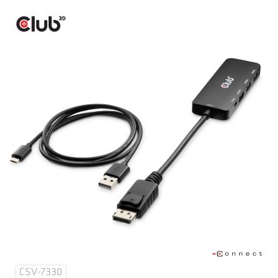 5. I/O DP to HDMI Triple Adapter CSV-7330 CLUB3D