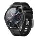 3. Rubicon RNCE88-1 Black Smartwatch - Black Silicone Strap + Black Leather Strap