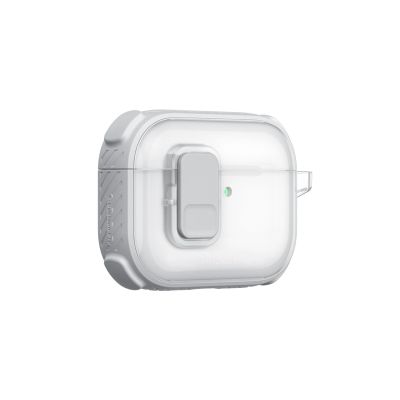 5. AmazingThing Titan Pro Mag Case Clear for AirPods Pro 3 - White