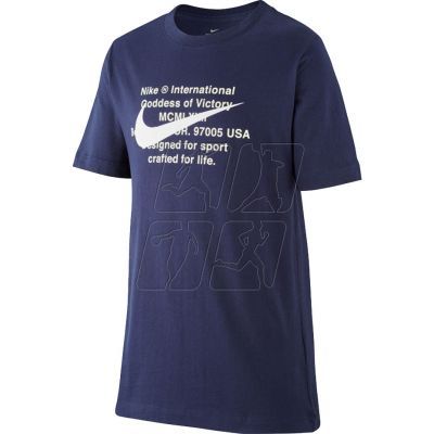 2. Nike Tee Swoosh For Life Jr CT2632 451 T-shirt