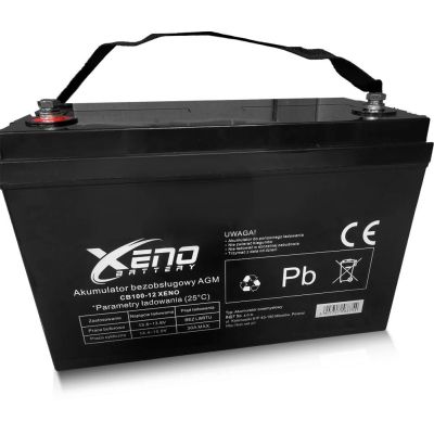 AGM BAT Xeno Black 12V 100Ah battery