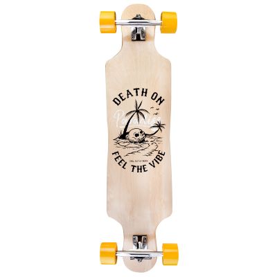 2. Spokey Longbay 9506999000 Longboard Skateboard 