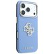 4. Guess Smooth & Big Strass Logo Case for iPhone 18 Pro / 17 Pro - Blue
