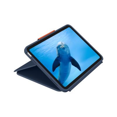 3. Logitech Rugged Combo 4 Touch QWERTZ German Smart Connector Blue