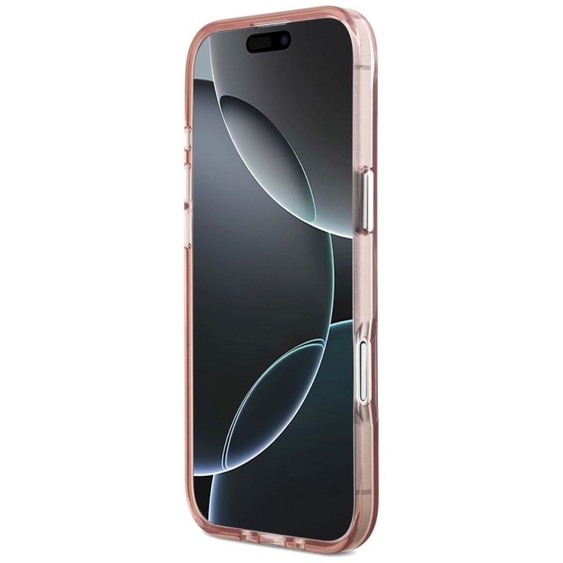 5. Karl Lagerfeld IML Choupette Sketch Logo MagSafe Case for iPhone 17 Air - Pink