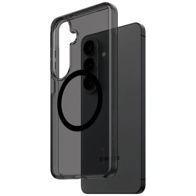 2. CARE by PanzerGlass Urban Explorer Smokey Case w. Black Qi for Samsung Galaxy S26 - Black