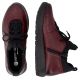 5. Women's leather insulated ankle boots, burgundy Remonte Rieker D2V06-35