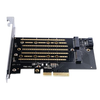 2. M.2 NVMe to PCI-E 3.0 x4 Expansion Card