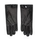 8. Calvin Klein Re-lock Debossed Leather Gloves W K60K609975