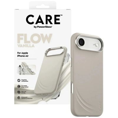 4. CARE by PanzerGlass FLOW MagSafe Case for iPhone Air - Beige