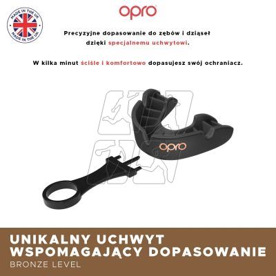 5. Opro UFC Bronze GEN2 Mouthguard 1234_stm Black