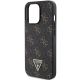 6. Guess 4G Triangle Metal Logo case for iPhone 14 Pro - black