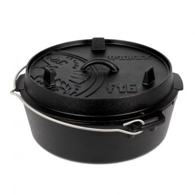 2. Petromax 6 Cast Iron Dutch Kettle with Legs