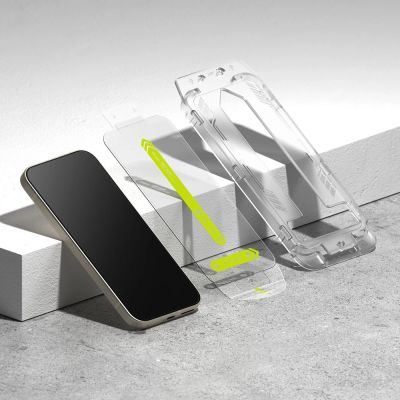 4. Ringke Easy Slide 2-pack tempered glass for Google Pixel 9A