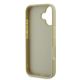 7. Guess Fixed Glitter Big 4G Case for iPhone 16 Plus - Gold
