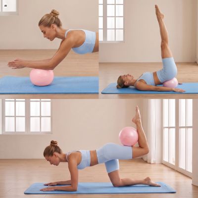 10. Spokey AURA Pilates Ball