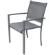 12. GARDEN CHAIR 57X57X88CM TEXTLINE SET OF 2