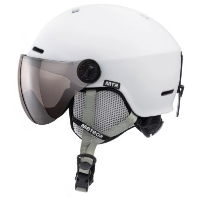 16. Meteor Falven S ski helmet 53-55 cm white