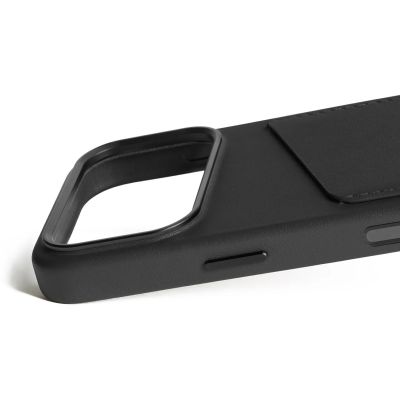 6. Mujjo Wallet Leather Case - leather case for iPhone 17 Pro compatible with MagSafe (black)