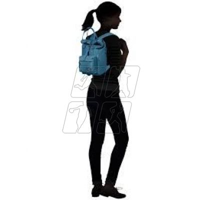 6. American Tourister Urban Groove City Backpack - Stone Blue