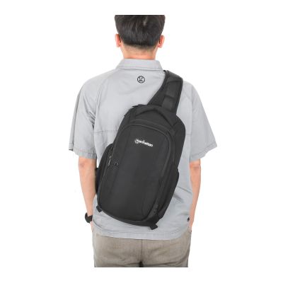 9. Manhattan Amsterdam Backpack Black Polyester